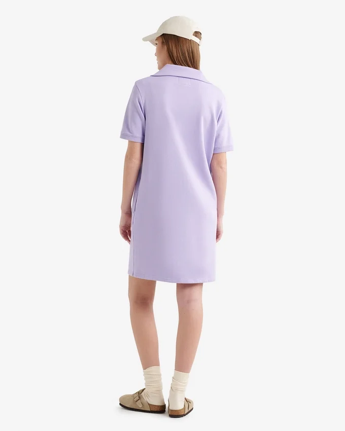 Organic Cooper Terry Quarter Zip Dress Organic Cooper Terry Quarter Zip Dress