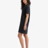 Organic Cooper Terry Quarter Zip Dress Organic Cooper Terry Quarter Zip Dress