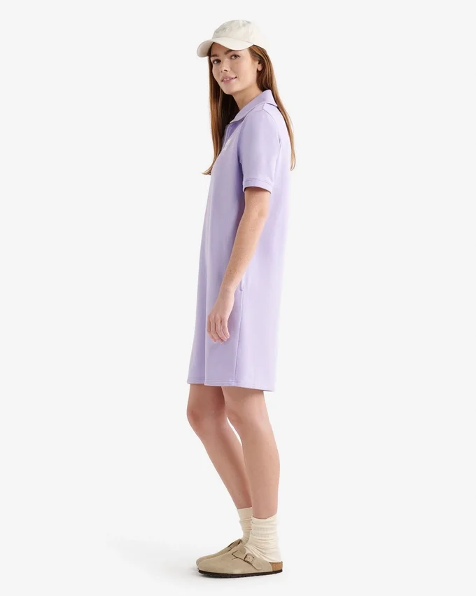 Organic Cooper Terry Quarter Zip Dress Organic Cooper Terry Quarter Zip Dress
