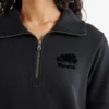 Organic Cooper Terry Quarter Zip Dress Organic Cooper Terry Quarter Zip Dress