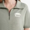 Organic Cooper Terry Quarter Zip Dress Organic Cooper Terry Quarter Zip Dress