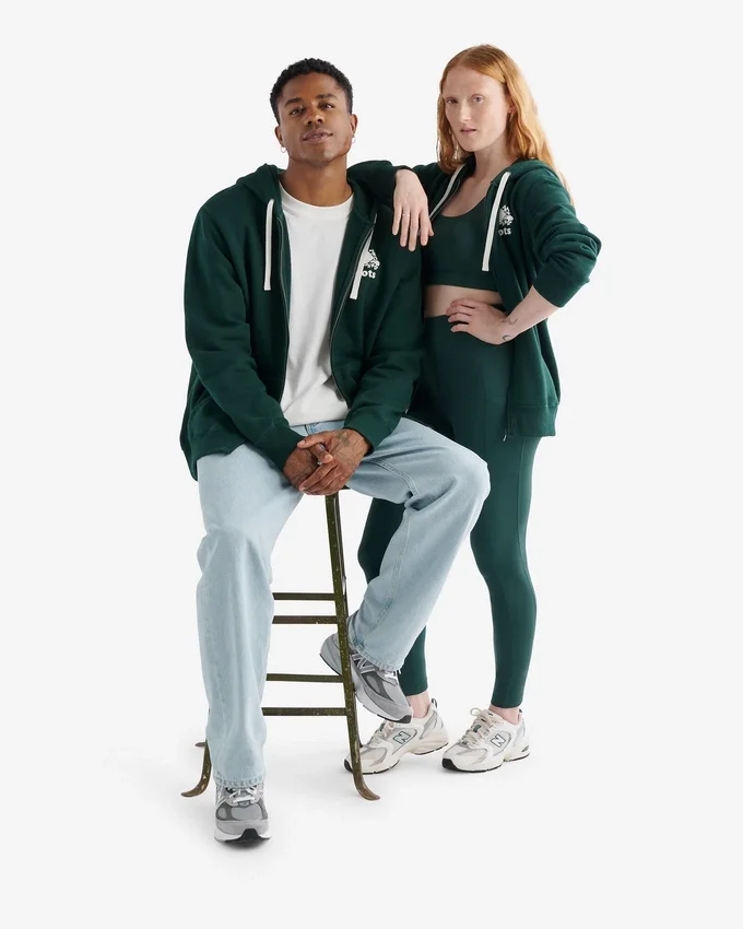 Organic Original Full Zip Hoodie Organic Original Full Zip Hoodie