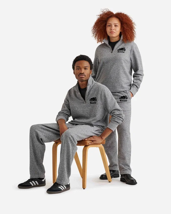 Organic Original Quarter Zip Stein Organic Original Quarter Zip Stein