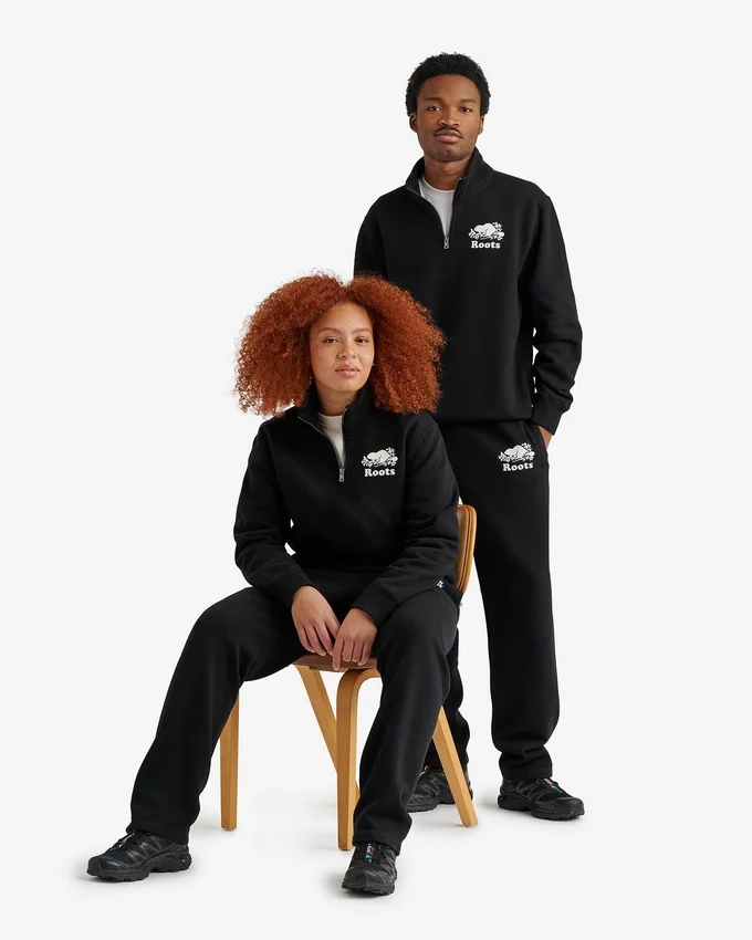 Organic Original Quarter Zip Stein Organic Original Quarter Zip Stein