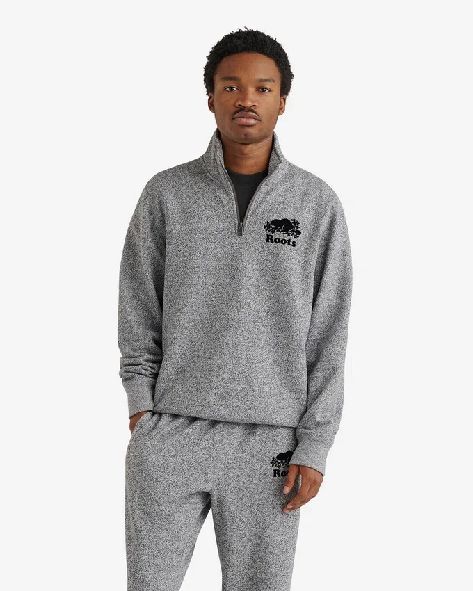Organic Original Quarter Zip Stein Organic Original Quarter Zip Stein