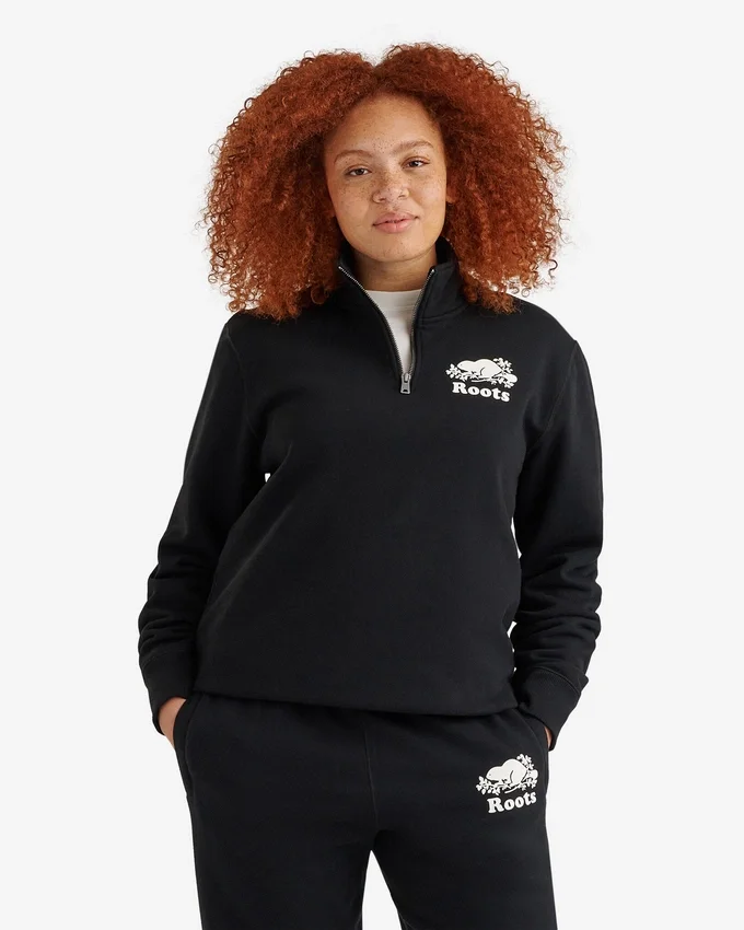 Organic Original Quarter Zip Stein Organic Original Quarter Zip Stein