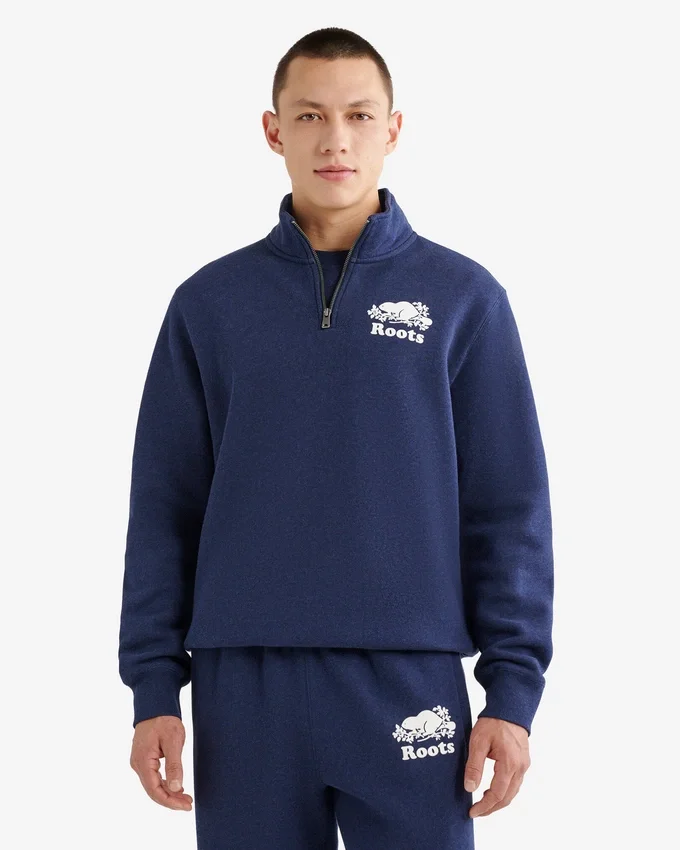 Organic Original Quarter Zip Stein Organic Original Quarter Zip Stein