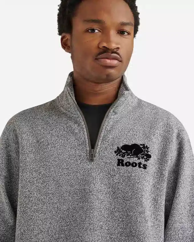 Organic Original Quarter Zip Stein Organic Original Quarter Zip Stein