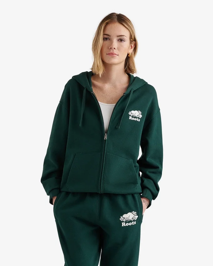 Organic Original Relaxed Full Zip Hoodie Organic Original Relaxed Full Zip Hoodie