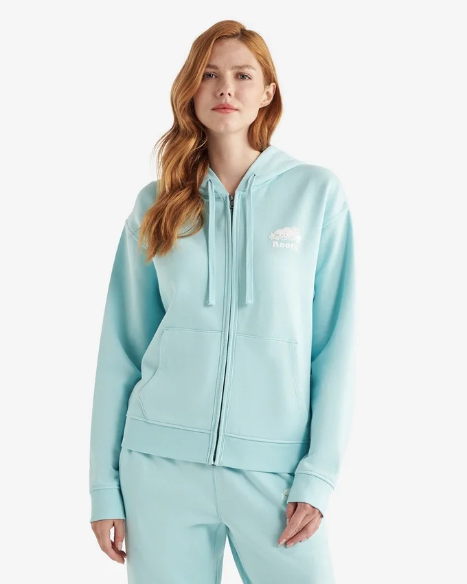 Organic Original Relaxed Full Zip Hoodie Organic Original Relaxed Full Zip Hoodie