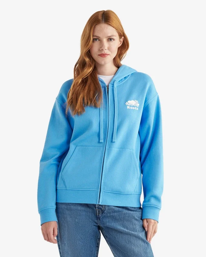 Organic Original Relaxed Full Zip Hoodie Organic Original Relaxed Full Zip Hoodie