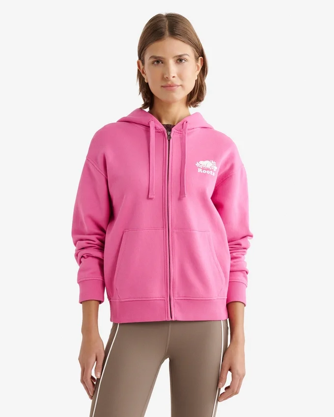 Organic Original Relaxed Full Zip Hoodie Organic Original Relaxed Full Zip Hoodie
