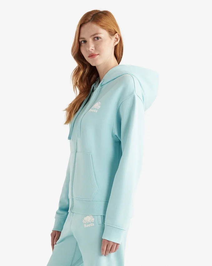 Organic Original Relaxed Full Zip Hoodie Organic Original Relaxed Full Zip Hoodie