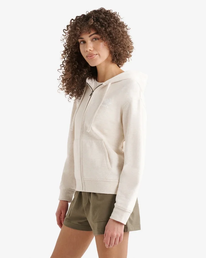 Organic Original Relaxed Full Zip Hoodie Organic Original Relaxed Full Zip Hoodie