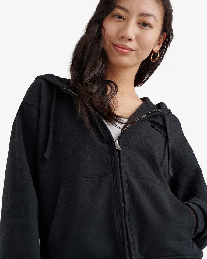 Organic Original Relaxed Full Zip Hoodie Organic Original Relaxed Full Zip Hoodie