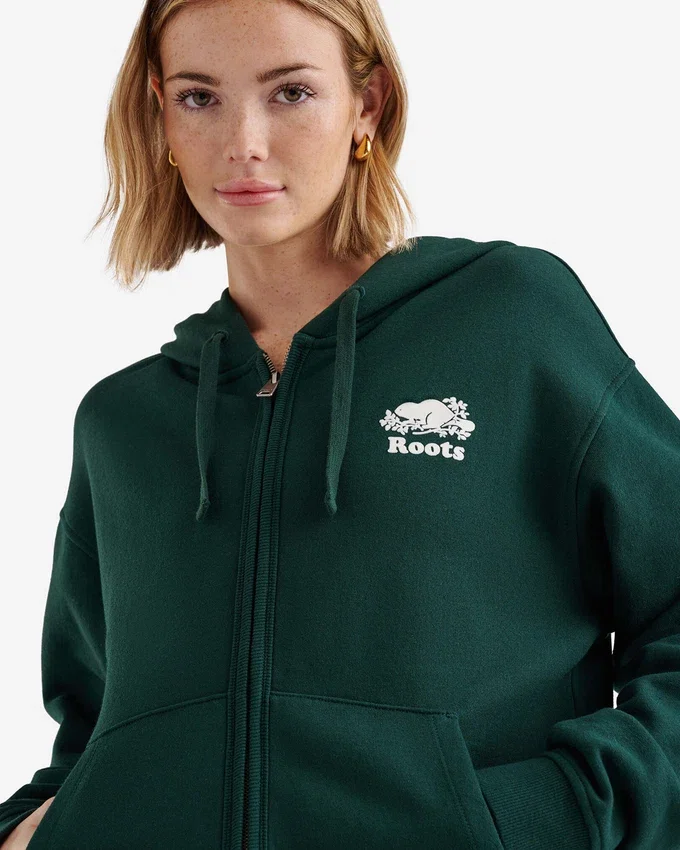 Organic Original Relaxed Full Zip Hoodie Organic Original Relaxed Full Zip Hoodie