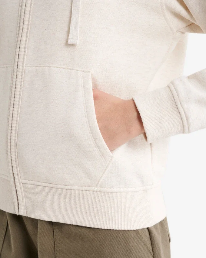 Organic Original Relaxed Full Zip Hoodie Organic Original Relaxed Full Zip Hoodie