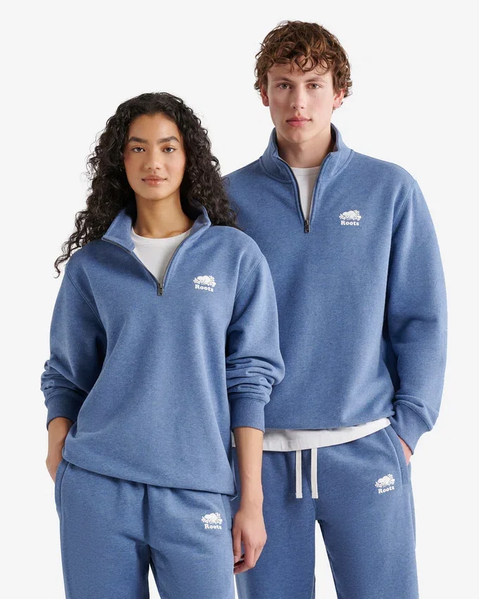 Organic Original Terry Quarter Zip Organic Original Terry Quarter Zip
