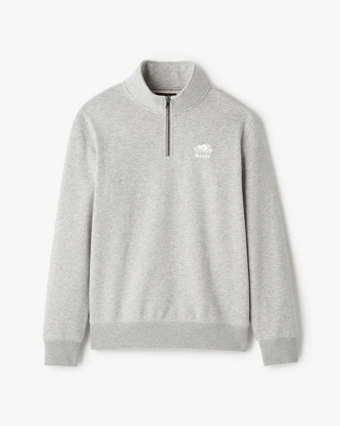 Organic Original Terry Quarter Zip Organic Original Terry Quarter Zip