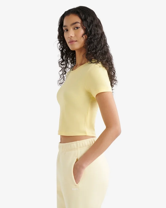 Renew Knit Crop T-Shirt Renew Knit Crop T-Shirt