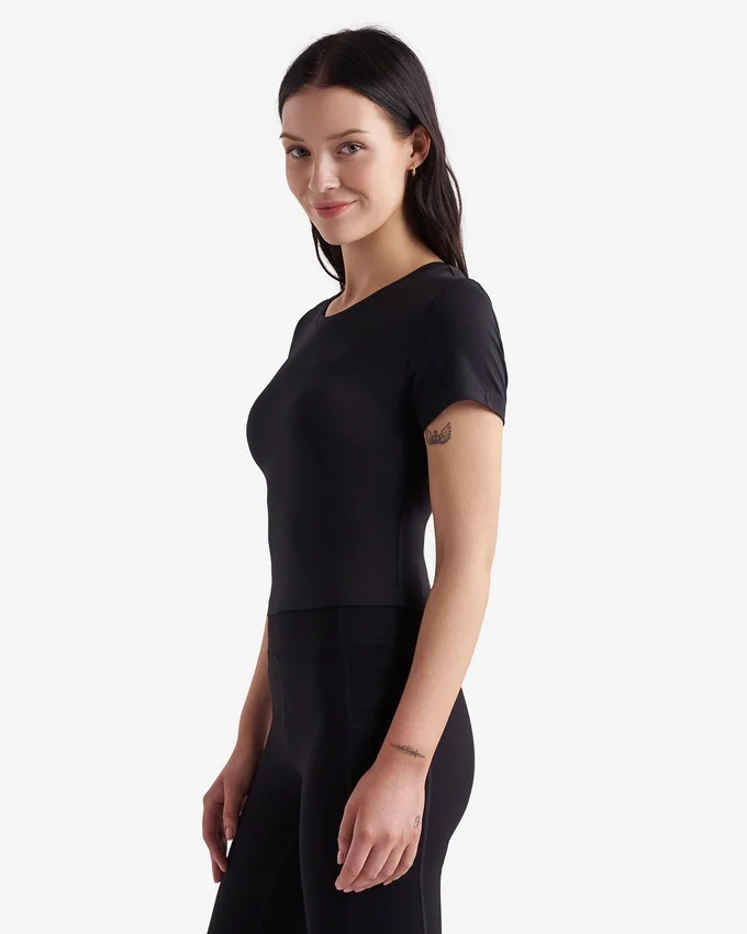Renew Knit Crop T-Shirt Renew Knit Crop T-Shirt