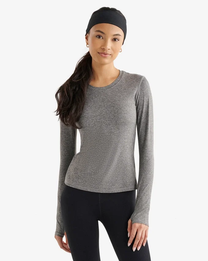 Renew Knit Fitted Long Sleeve Top Renew Knit Fitted Long Sleeve Top