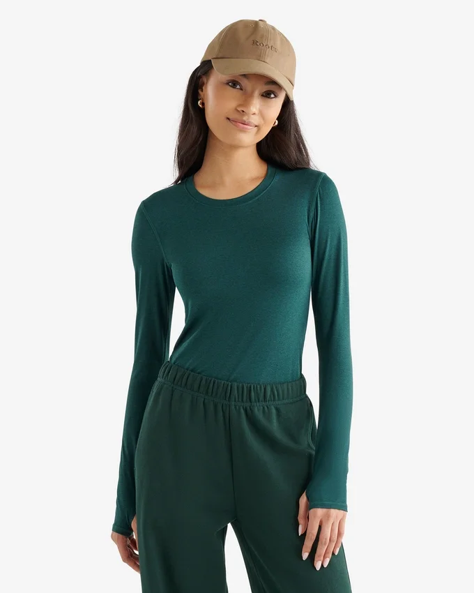 Renew Knit Fitted Long Sleeve Top Renew Knit Fitted Long Sleeve Top