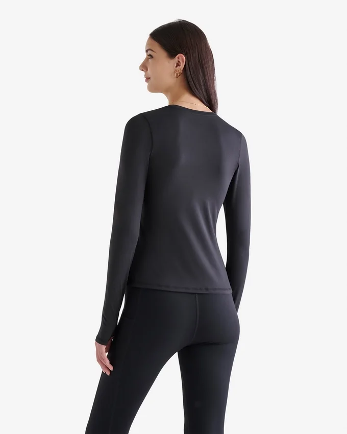 Renew Knit Fitted Long Sleeve Top Renew Knit Fitted Long Sleeve Top