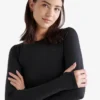 Renew Knit Fitted Long Sleeve Top Renew Knit Fitted Long Sleeve Top
