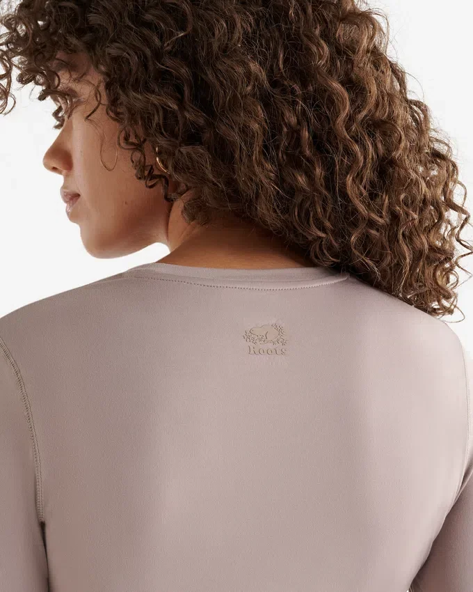 Renew Knit Fitted Long Sleeve Top Renew Knit Fitted Long Sleeve Top