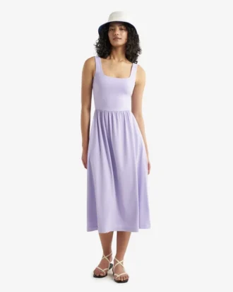 Renew Knit Square Neck Dress Renew Knit Square Neck Dress