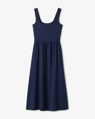 Renew Knit Square Neck Dress