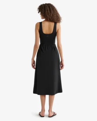 Renew Knit Square Neck Dress