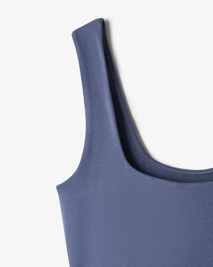Renew Knit Square Neck Dress Renew Knit Square Neck Dress