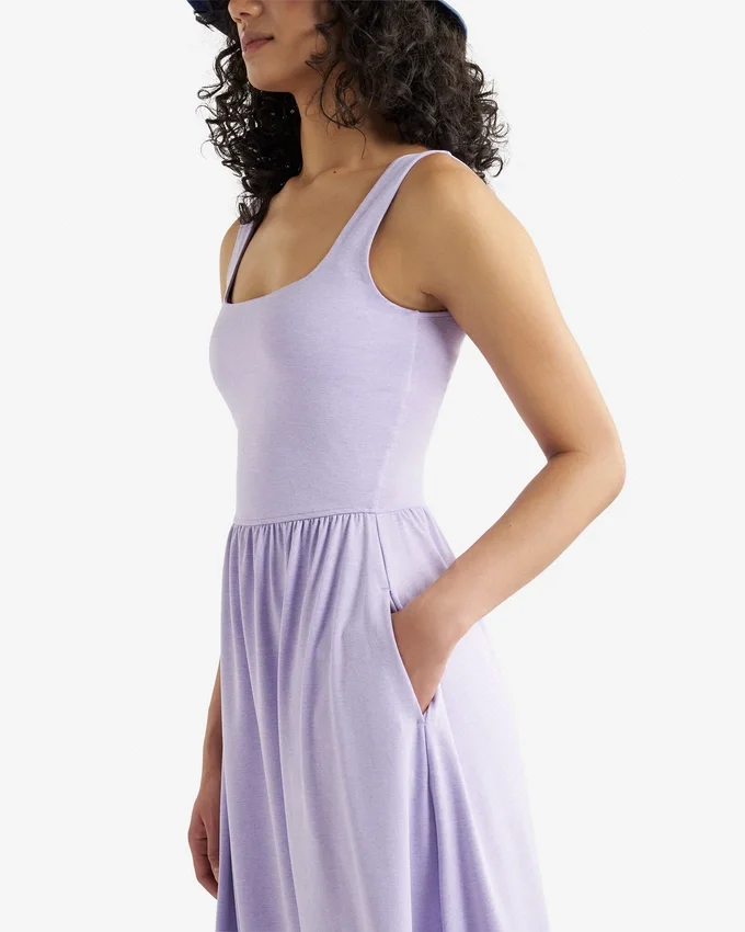 Renew Knit Square Neck Dress Renew Knit Square Neck Dress
