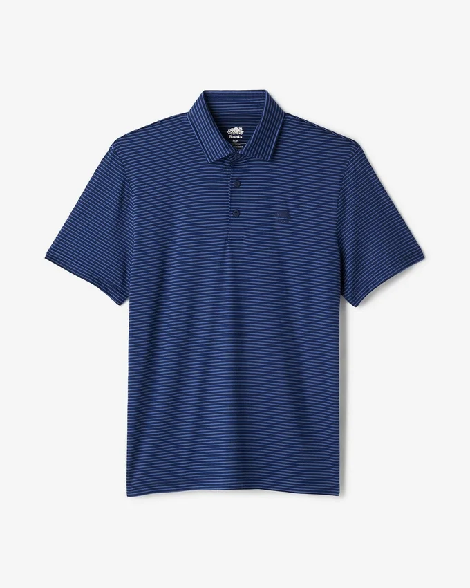 Renew Knit Striped Polo Renew Knit Striped Polo