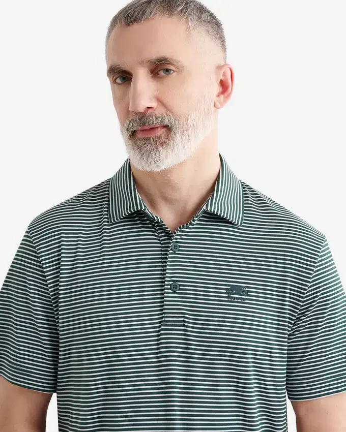 Renew Knit Striped Polo Renew Knit Striped Polo