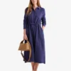 Isla Cotton Gauze Shirt Dress Isla Cotton Gauze Shirt Dress