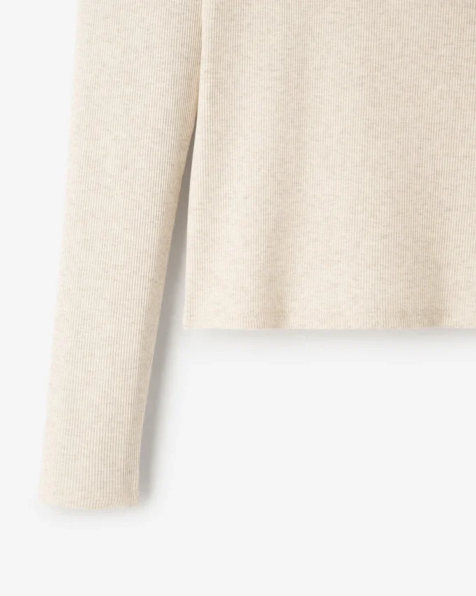 Roam Rib Fitted Long Sleeve Henley Roam Rib Fitted Long Sleeve Henley