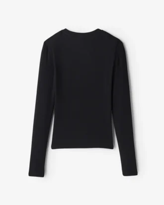 Roam Rib Fitted Long Sleeve Top