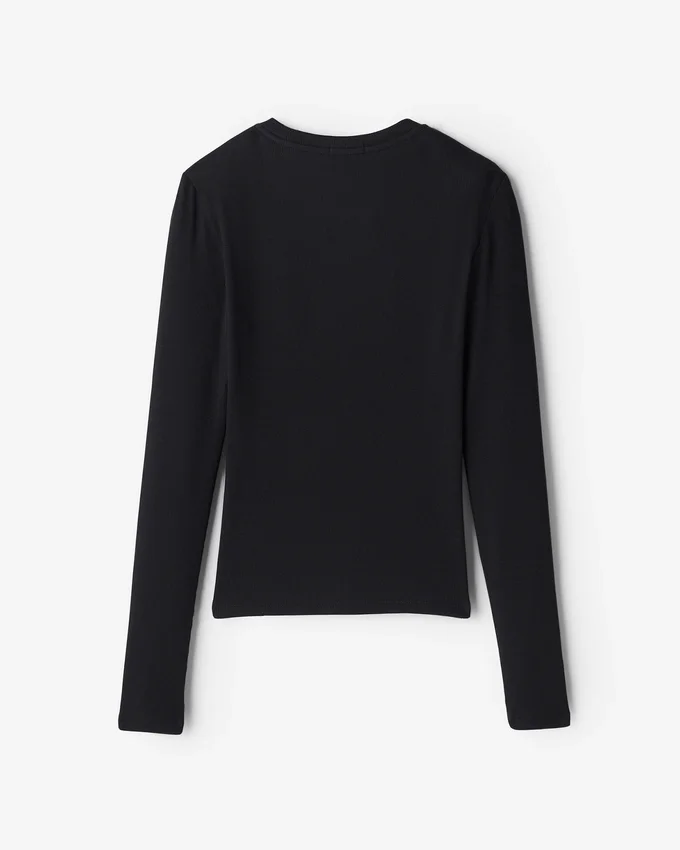 Roam Rib Fitted Long Sleeve Top Roam Rib Fitted Long Sleeve Top