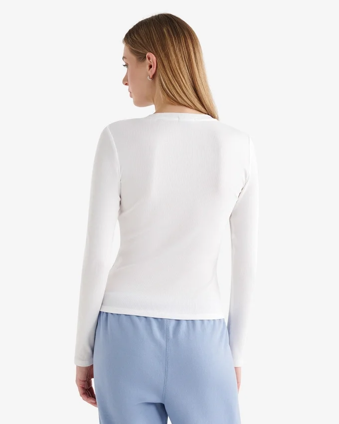 Roam Rib Fitted Long Sleeve Top Roam Rib Fitted Long Sleeve Top