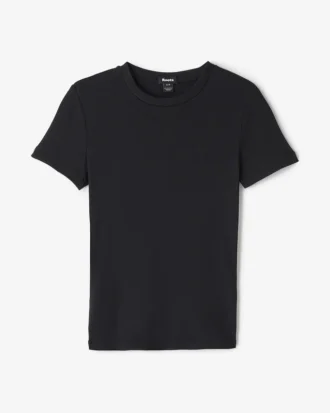 Roam Rib Fitted Short Sleeve Top