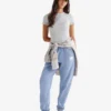 Roam Rib Fitted Short Sleeve Top Roam Rib Fitted Short Sleeve Top