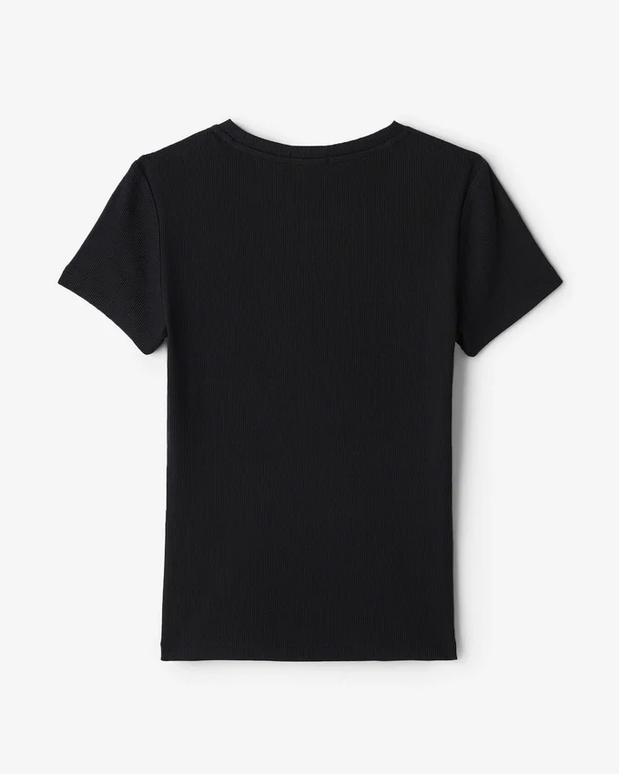 Roam Rib Fitted Short Sleeve Top Roam Rib Fitted Short Sleeve Top