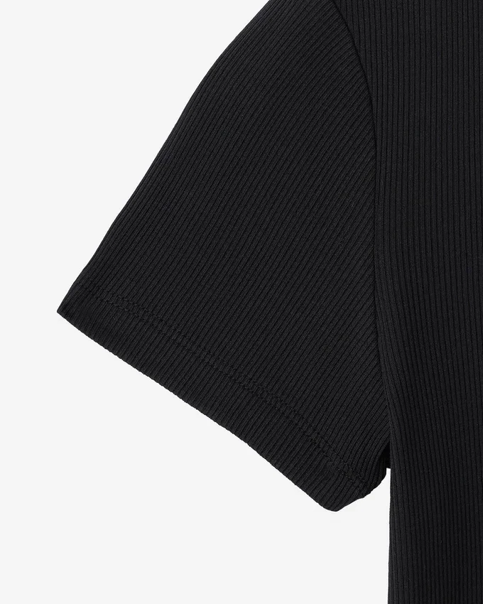 Roam Rib Fitted Short Sleeve Top Roam Rib Fitted Short Sleeve Top