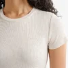 Roam Rib Fitted Short Sleeve Top Roam Rib Fitted Short Sleeve Top