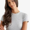 Roam Rib Fitted Short Sleeve Top Roam Rib Fitted Short Sleeve Top