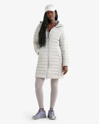 Roots Down Packable Long Jacket