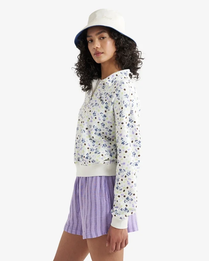 Roots Floral Quarter Zip Roots Floral Quarter Zip